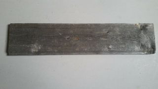 1 Reclaimed Wyoming Vintage Old Barn Wood Lumber Board Rustic Projects 5 X 24 In