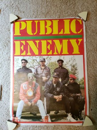 Vintage Public Enemy Poster