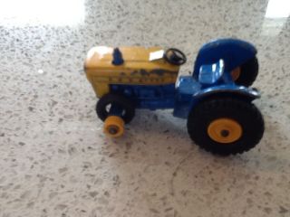 Vintage (1967) Matchbox Car Series No.  39: Ford Tractor: Lesney: England