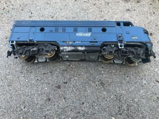 Vintage HO Scale F3 Locomotive For Repair 4