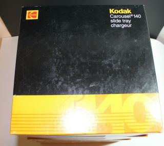 Vintage Kodak Carousel Transvue 140 Slide Trays in boxes - - 5 AVAILABLE 2