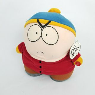 Vintage 1998 16 " Talking South Park Cartman Plush Tv Cartoon Doll Toy Comedy Cen