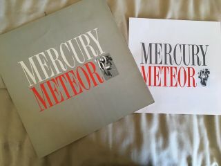 Vintage 1962 Mercury Meteor Sales Brochure And Pamphlet (a - 240)