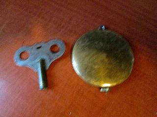 Vintage Ogee,  Banjo Clock Pendulum W/key 2 - 1/4 " (436b)