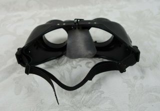 Vintage Black Steampunk Costume Welding Goggles Glasses Protecteye 5