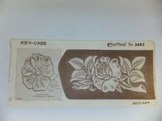 Vintage Leather Key Case Craftaid 2683