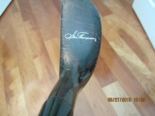 Stan Thompson Vintage Persimmon And Brass Putter Rh 35 Inch