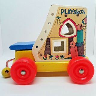The Old Woman Who Lived In A Shoe Playskool Vintage Toddler 