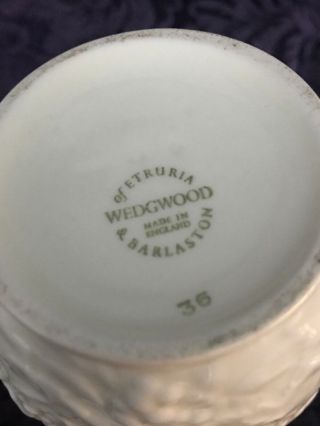 Vintage Wedgwood of Etruria & Barlaston England GRAPEVINE 6 ½” Milk Pitcher Jug 4