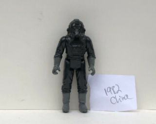 1982 Vintage Star Wars Tie Fighter Pilot Action Figure China Coo