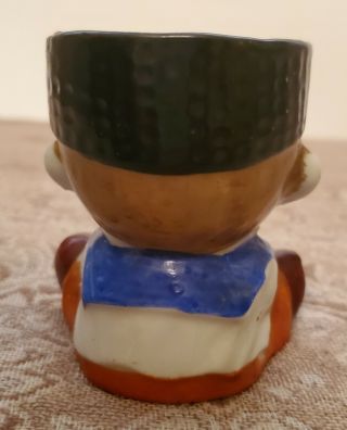 Vintage Egg Holder Porcelain Sailor Boy Pre - Owned 2