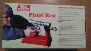 Vintage Mtm Case - Gard Pr - 30 Pistol Rest W/ Box Usa Made Hand Gun Target Marksman