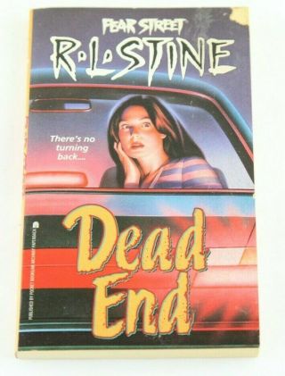 R.  L.  Stine Fear Street Dead End Vintage Horror Paperback 1995