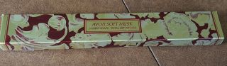 Avon Soft Musk Guest Soap 1983 Vintage 4 Bars Not Complete Set Of 5