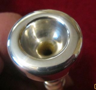Vintage Vincent Bach Corp Mt Vernon NY 10 - 1/2C Trumpet Mouthpiece 3