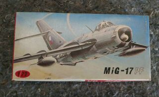 Vintage 1/72 Kp Models Mikoyan Mig - 17pf " Fresco " Soviet Fighter (61)