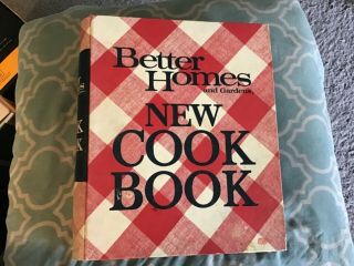 Better Homes And Gardens Red Check Vintage Classic Three Ring Binder/cookbook