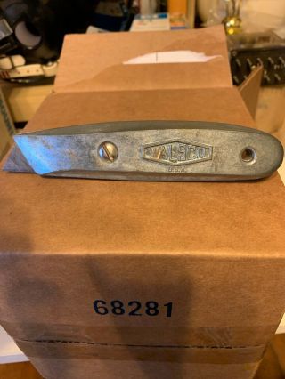 Vintage Walsco Utility Knife Made In The Usa