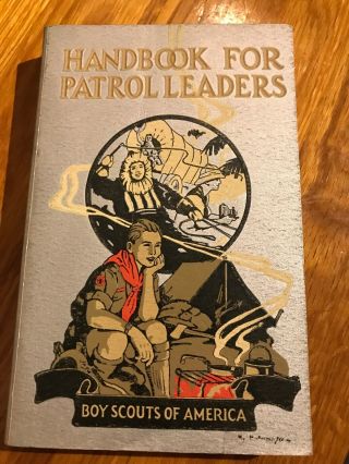 Boy Scout Handbook For Patrol Leaders 1948 Issue Vintage Boy Scout