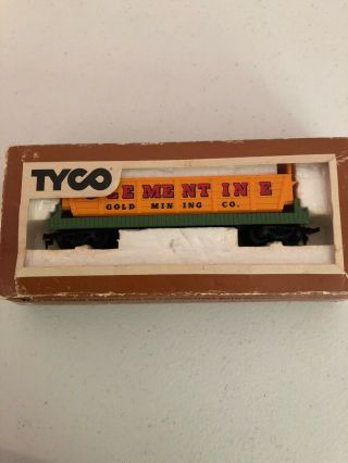 Vintage Tyco Clementine Gold Mining Dump Car - 936 - 2 - Ho Scale
