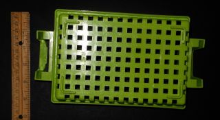 VTG Fisher Price Fun With Food Green Sink Dry Rack Dish Drain 918 Replacement 2