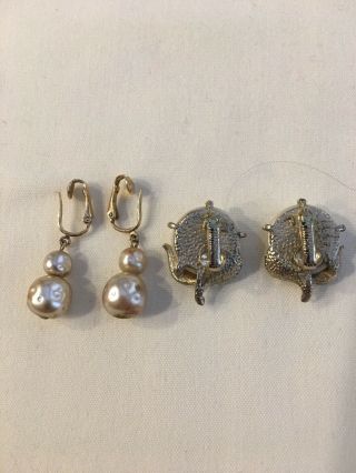 Vintage Sarah Coventry brooch pin and earrings Set,  Earrings And Pins - Signed 5