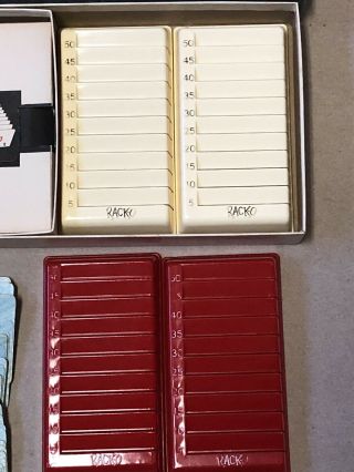 Vintage RACKO Card Game By Milton Bradley RACK - O 1961 - Complete 3