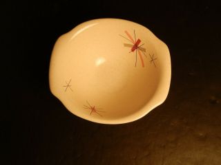 Vintage Salem Pink Hopscotch Viktor Schreckengost Form Fruit / Cereal Bowl