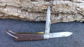 Vintage Klein Tools X Linemans / Electricians 2 Blade Folding Pocket Knife