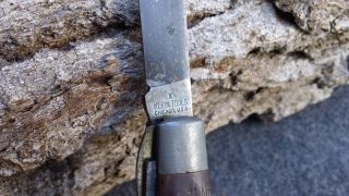 Vintage Klein Tools X Linemans / Electricians 2 Blade Folding Pocket Knife 3