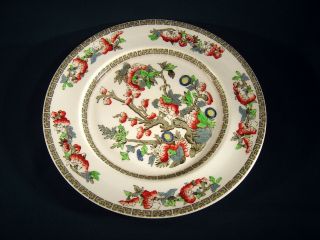 Vintage Johnson Brothers " Indian Tree " 10 " Dinner Plate Made In England
