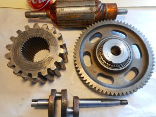 Vintage Engine Parts Gear Copper Metal Industrial Art Decor Steampunk Man Cave 5