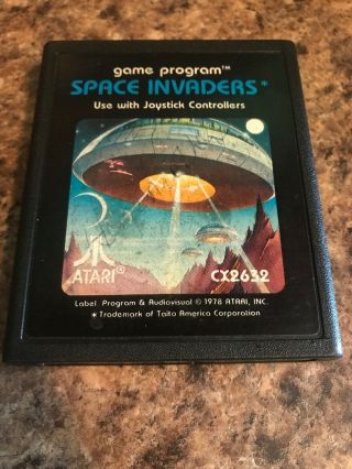 Space Invaders (atari 2600,  1978) Vintage Cartridge Only