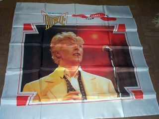 David Bowie 80s Vintage Banner Tapestry