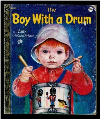 The Boy With A Drum Eloise Wilkin Vintage Children 