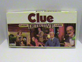 Clue Vintage Classic Detective Board Game 1986 Parker Bros 100 Complete