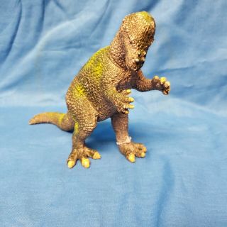 Vtg Dinosaur Pachycephalosaurus Rubber Plastic Toy Figure Ukrd 1991