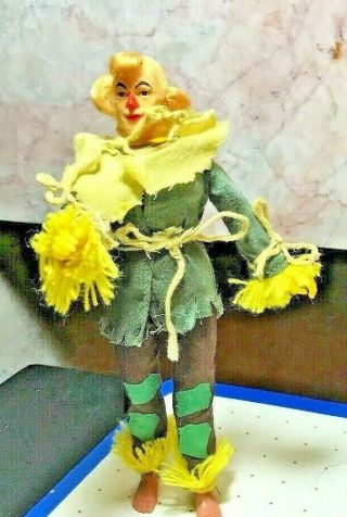 Vintage 1974 Mego Scarecrow 8 " Action Figure (wizard Of Oz)