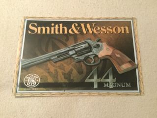 Smith And Wesson Advertising Poster
