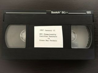 Vintage Scotch Vhs Video Tape - As Blank - 1997 Home Recording W Commercials