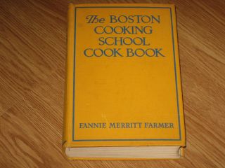 Vintage 1945 The Boston Cooking School Cook Book Fannie Farmer