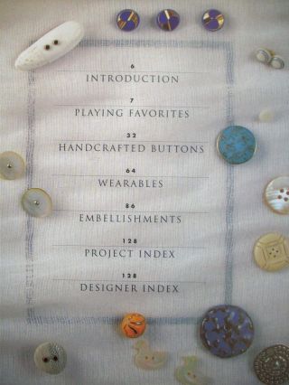 The button craft book use vintage button for jewelry crafts clothing 3