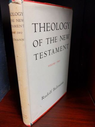 Theology Of The Testament Volume 2 By Rudolf Bultmann Vintage C1955