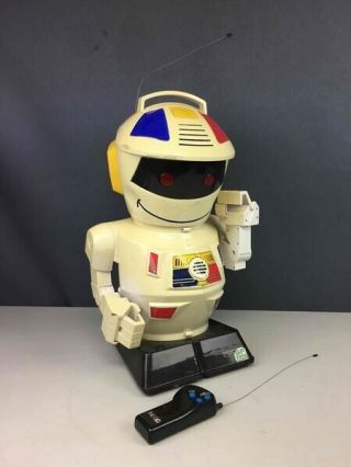 Vintage Emiglio Giochi Preziosi Radio Remote Controlled B/O Droid Robot NM w/Box 2