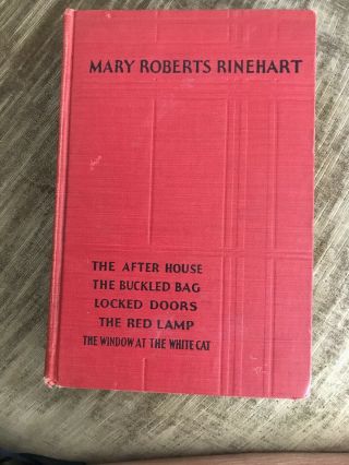 Crime Book By Mary Roberts Rinehart Vintage Hc 1925