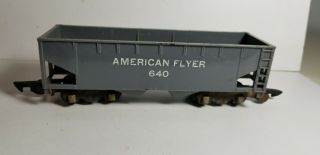 Vintage American Flyer 640 2 - Bay Open Hopper - S Gauge (v2)