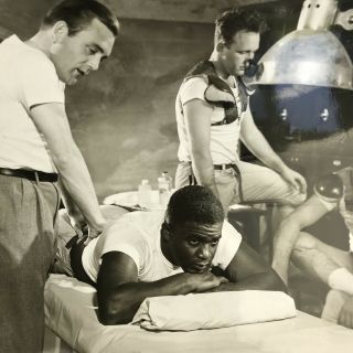 Vintage Movie Photo Still The Jackie Robinson Story 1950 In The Locker Room 3