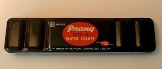 Vintage Prang Ovl - 8 Water Color Tin The American Crayon Company