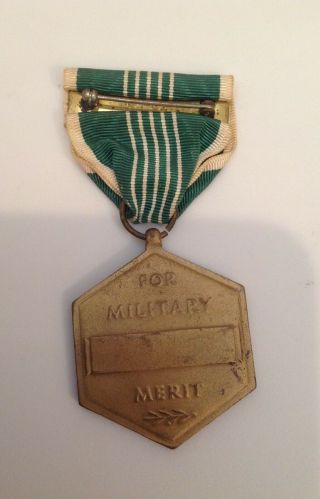 Vintage Vietnam Era US Army For Military Merit Medal 2