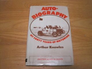 1970 Auto Biography My Forty Motoring Years Lsr Vintage Gp Road Racing Car Motor